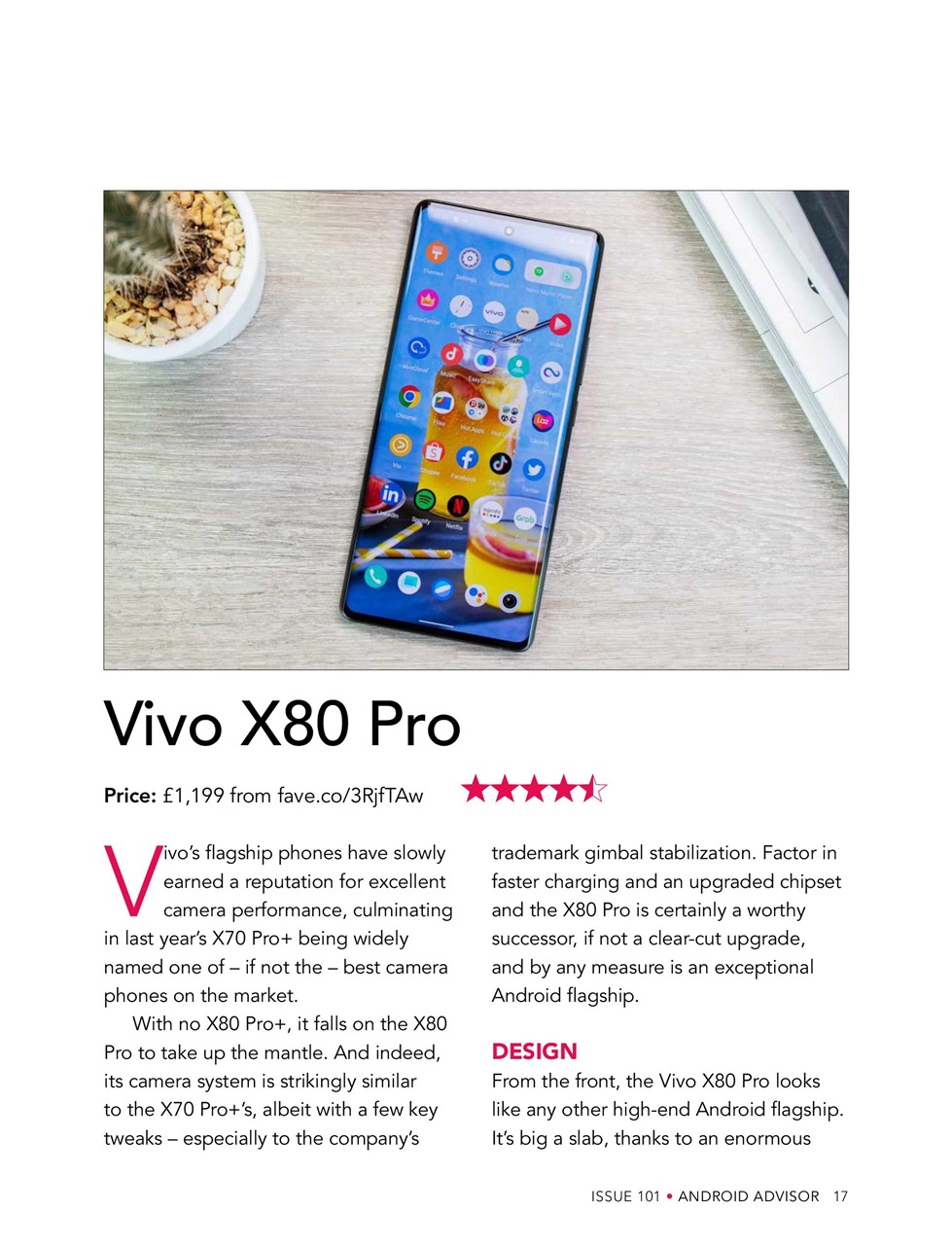 Android Advisor Preview Pages