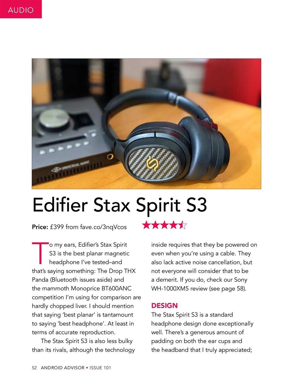 Android Advisor Preview Pages