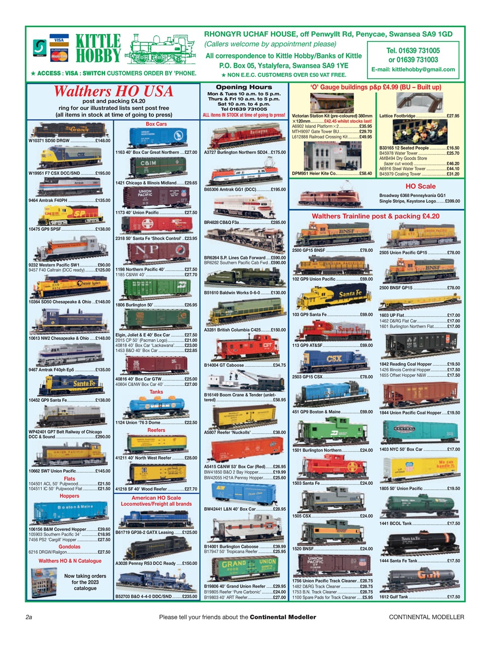 Continental Modeller Preview Pages