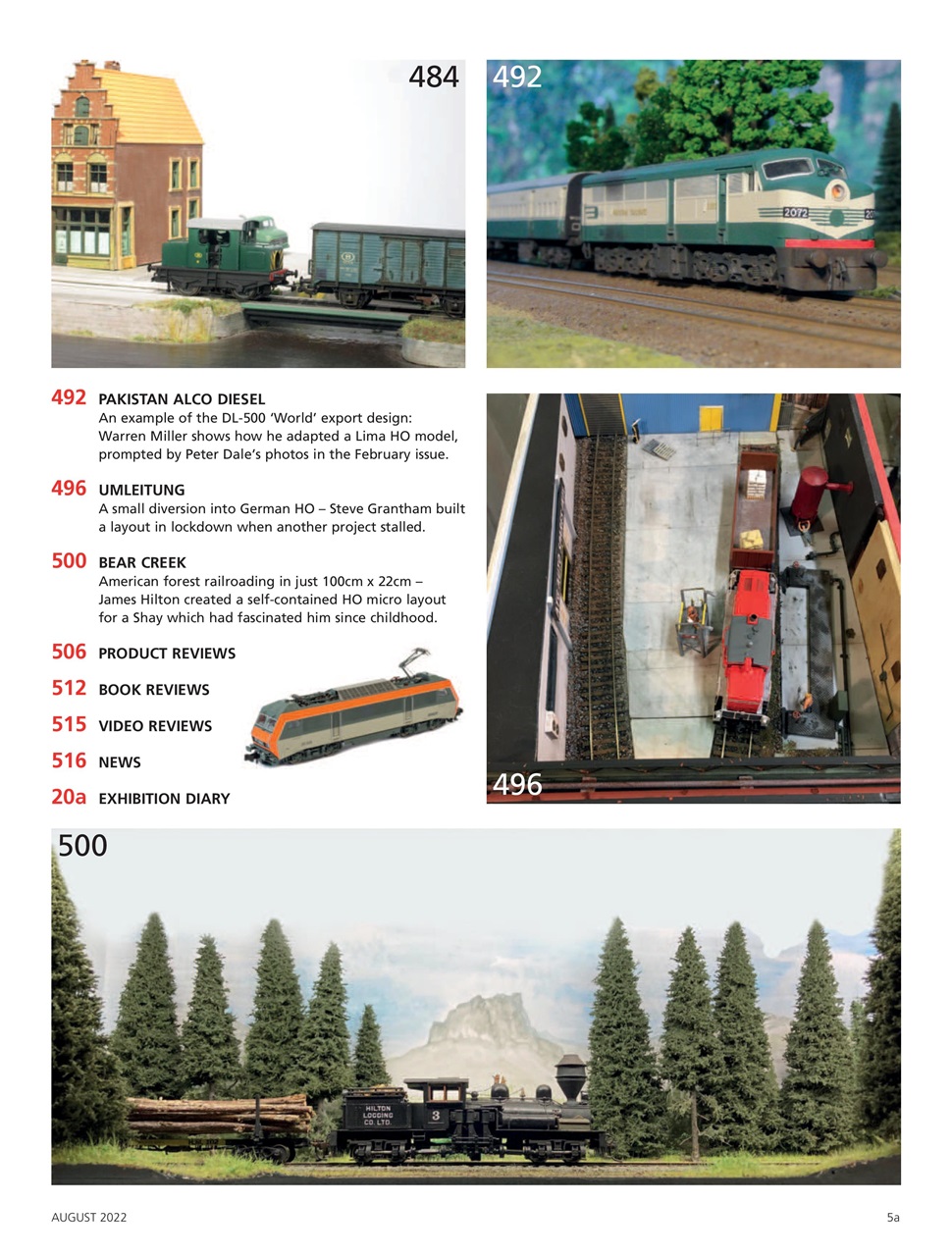 Continental Modeller Preview Pages