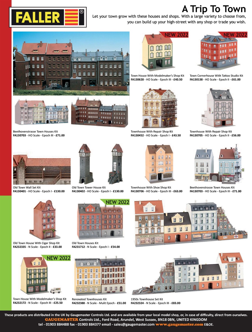 Continental Modeller Preview Pages