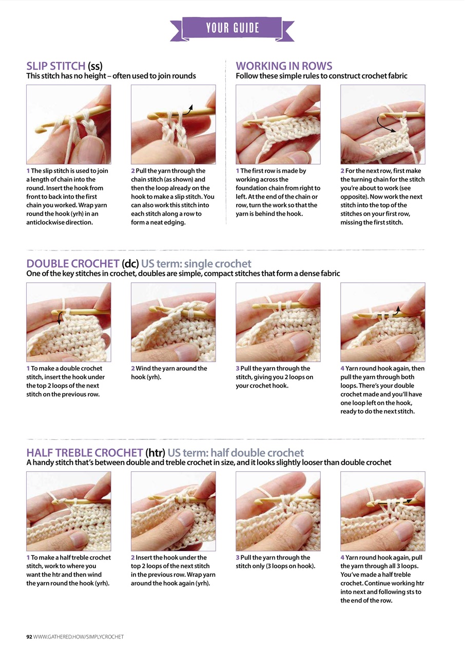 Simply Crochet Preview Pages