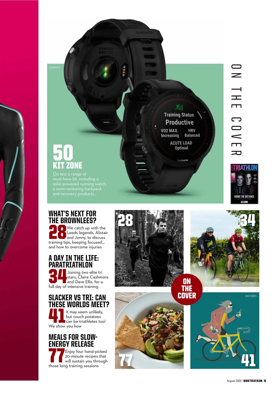 220 Triathlon Magazine Preview Pages