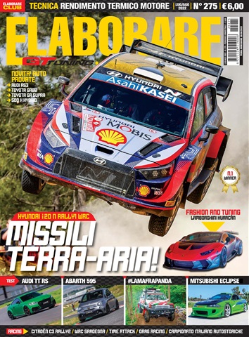 Elaborare GT Tuning issue ELABORARE 275 luglio agosto 2022