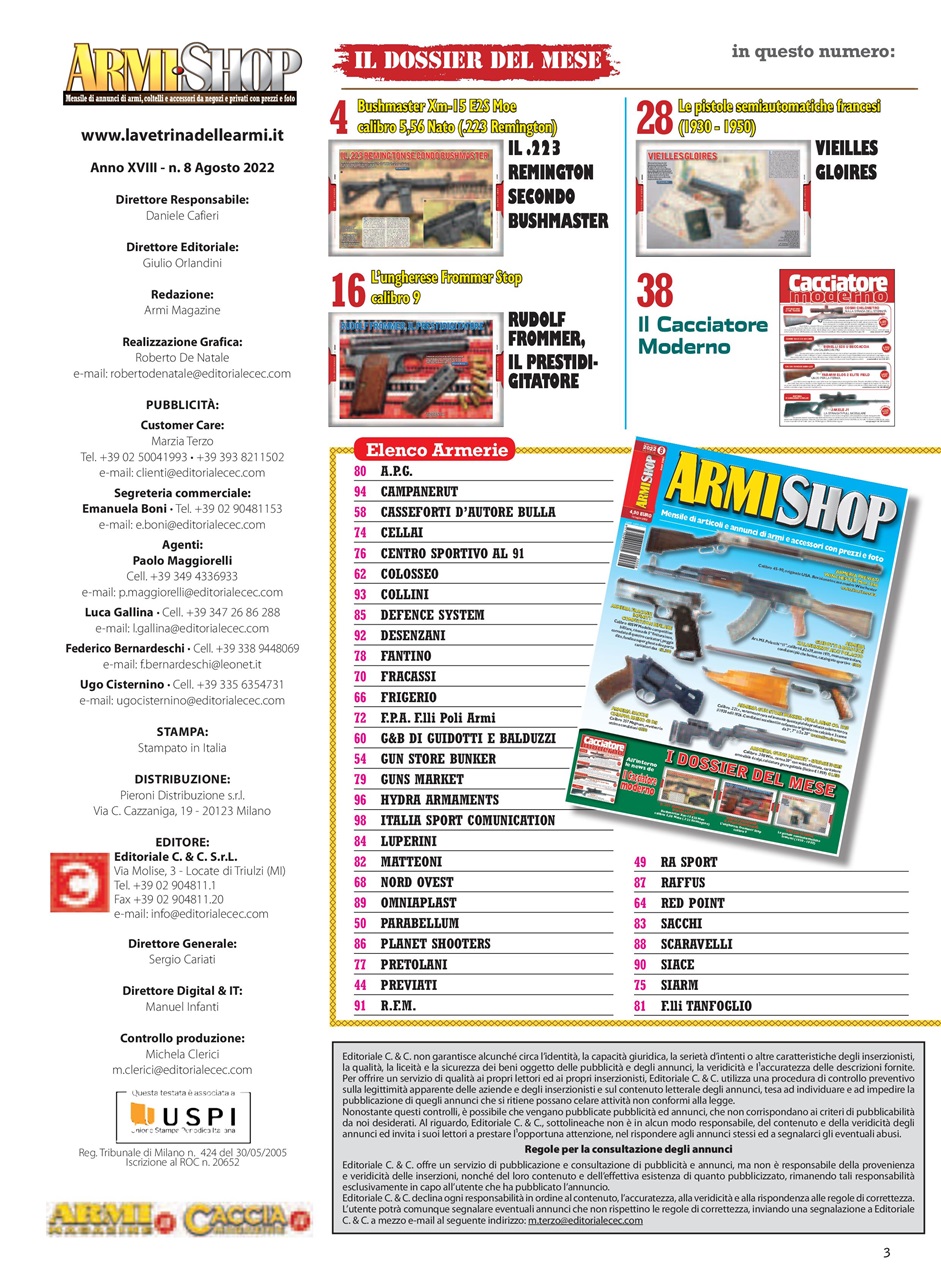 ARMI SHOP Preview Pages