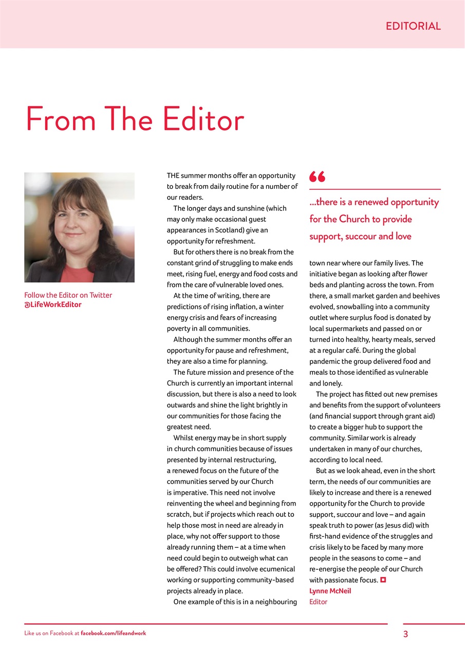 Life and Work Preview Pages