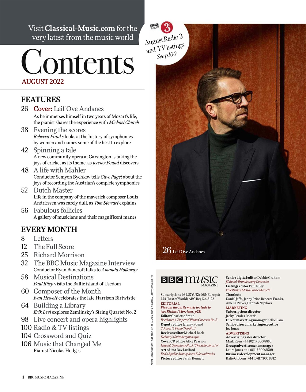 BBC Music Magazine Preview Pages