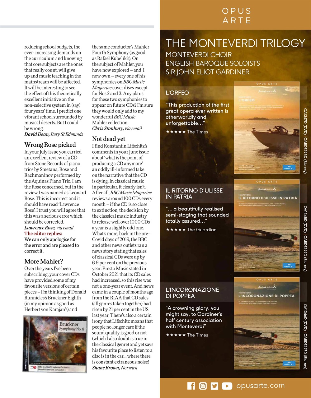 BBC Music Magazine Preview Pages