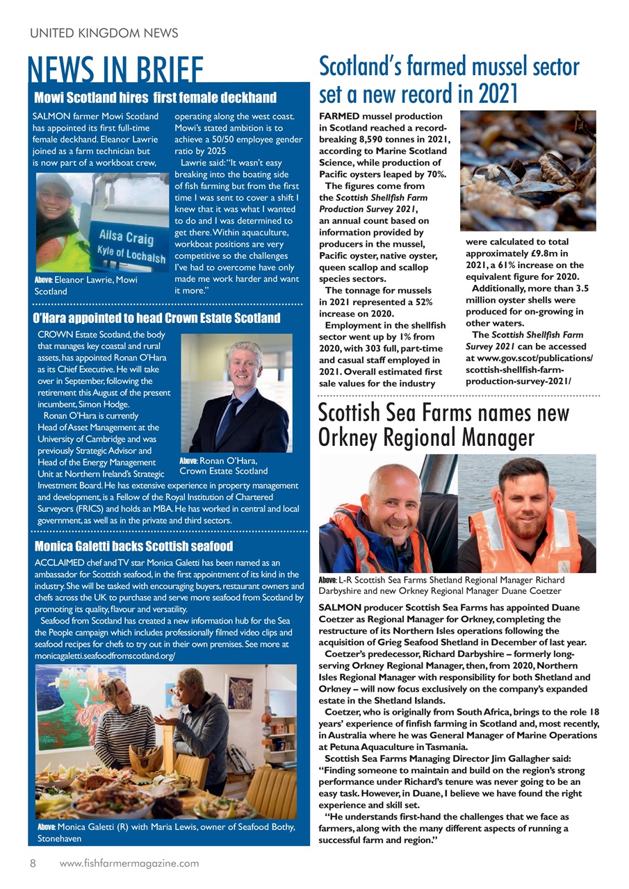 Fish Farmer Magazine Preview Pages