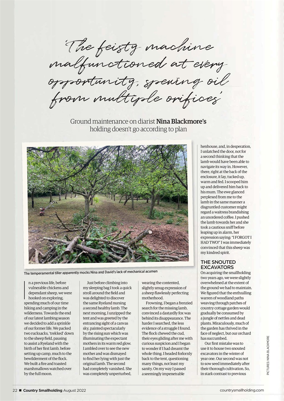 The Country Smallholder Preview Pages