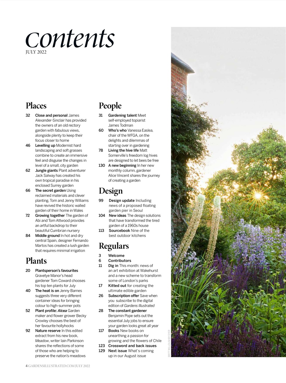 Gardens Illustrated Preview Pages