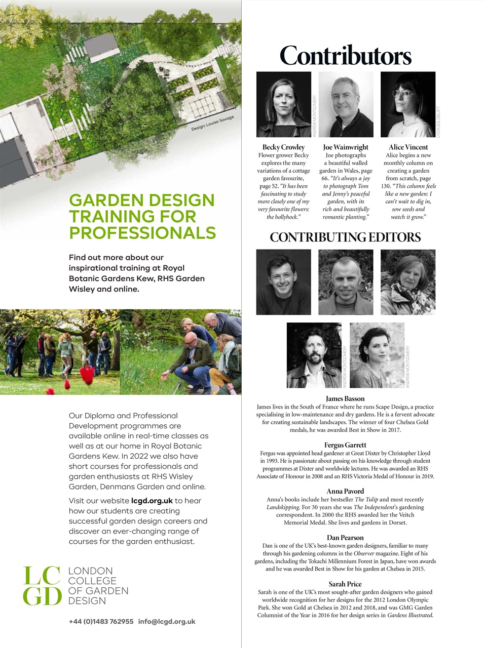 Gardens Illustrated Preview Pages