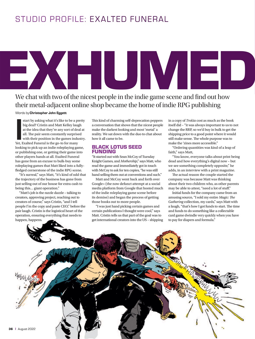 Tabletop Gaming Preview Pages