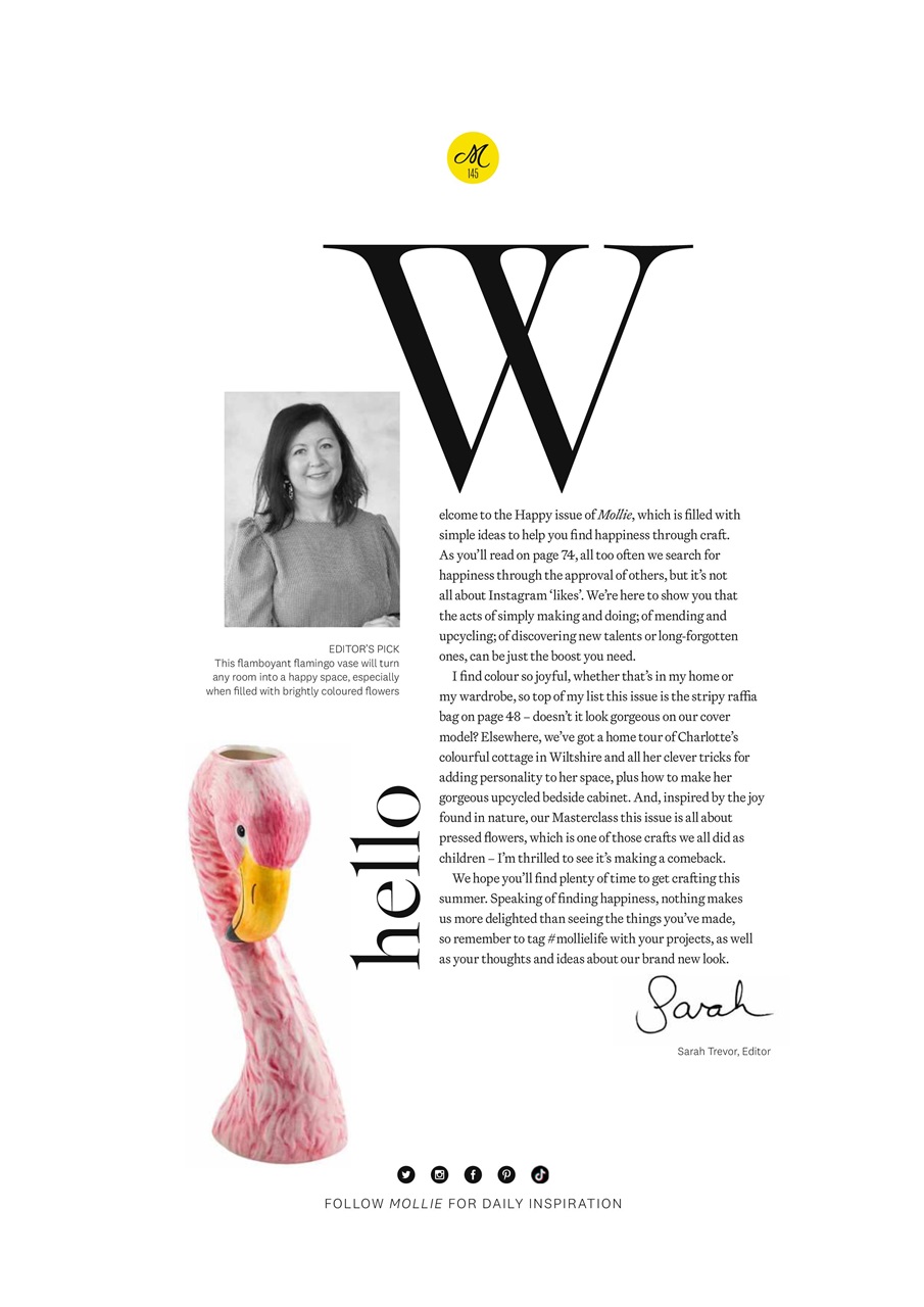 Mollie magazine Preview Pages