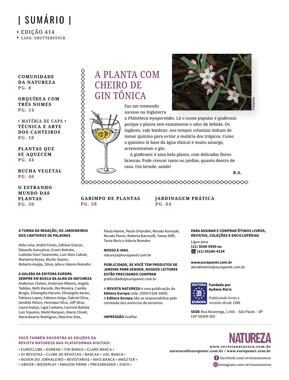Natureza Preview Pages