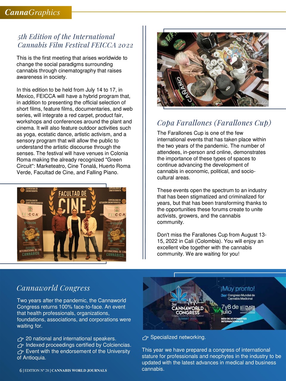 Cannabis World Journals Preview Pages