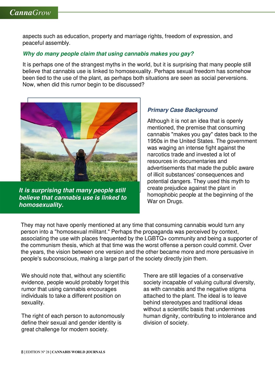 Cannabis World Journals Preview Pages