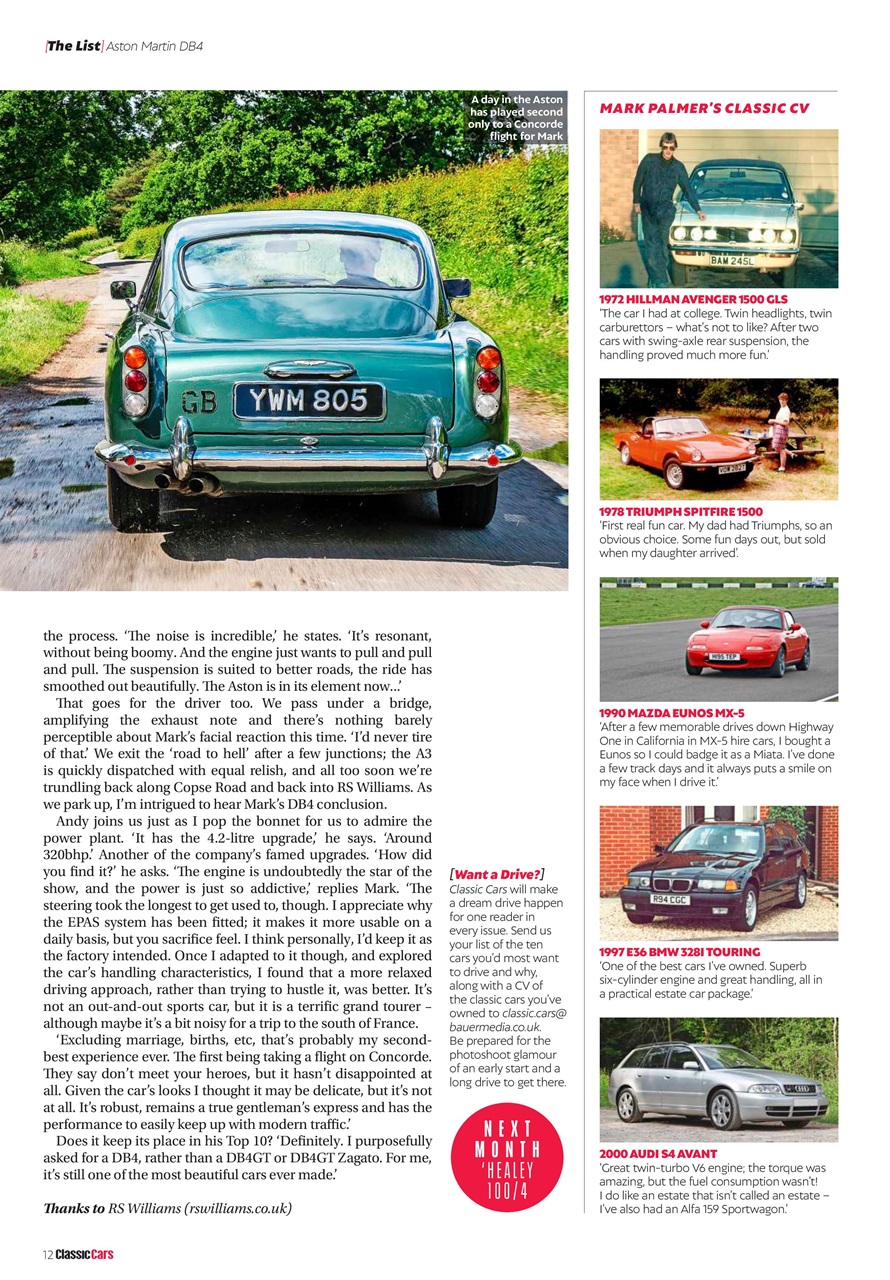 Classic Cars Preview Pages