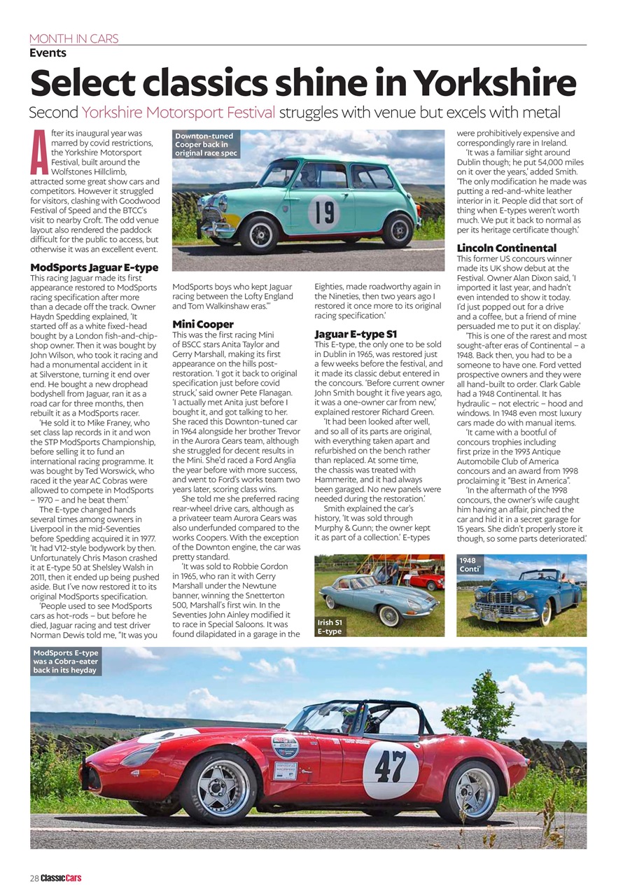 Classic Cars Preview Pages