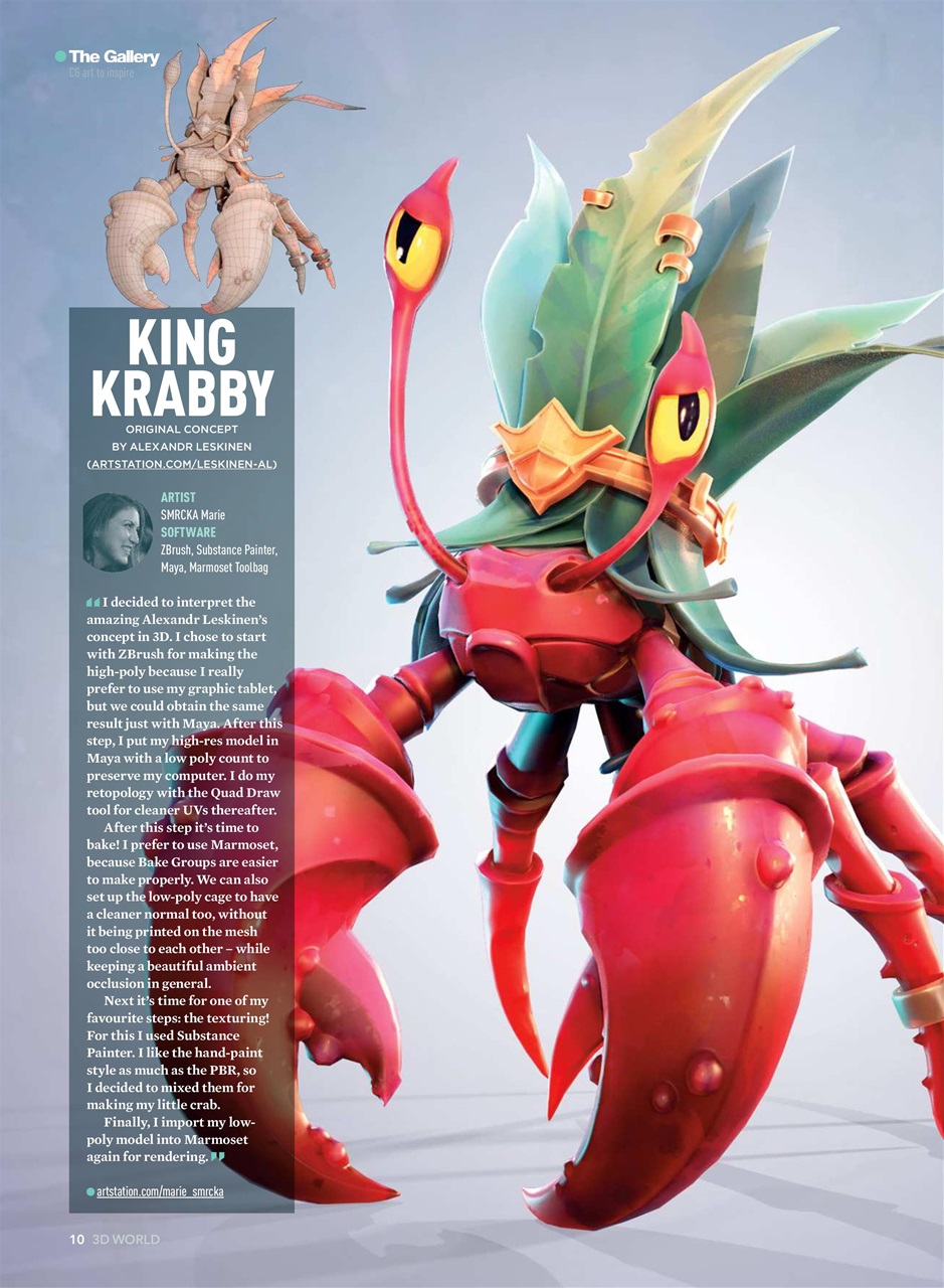 3D World Preview Pages