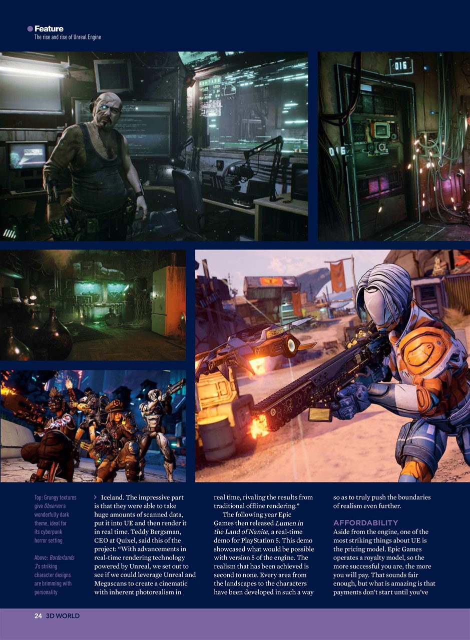 3D World Preview Pages