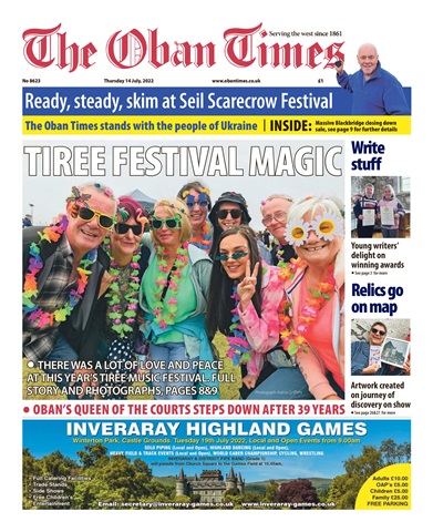 The Oban Times & Lochaber Times issue 14-Jul-22