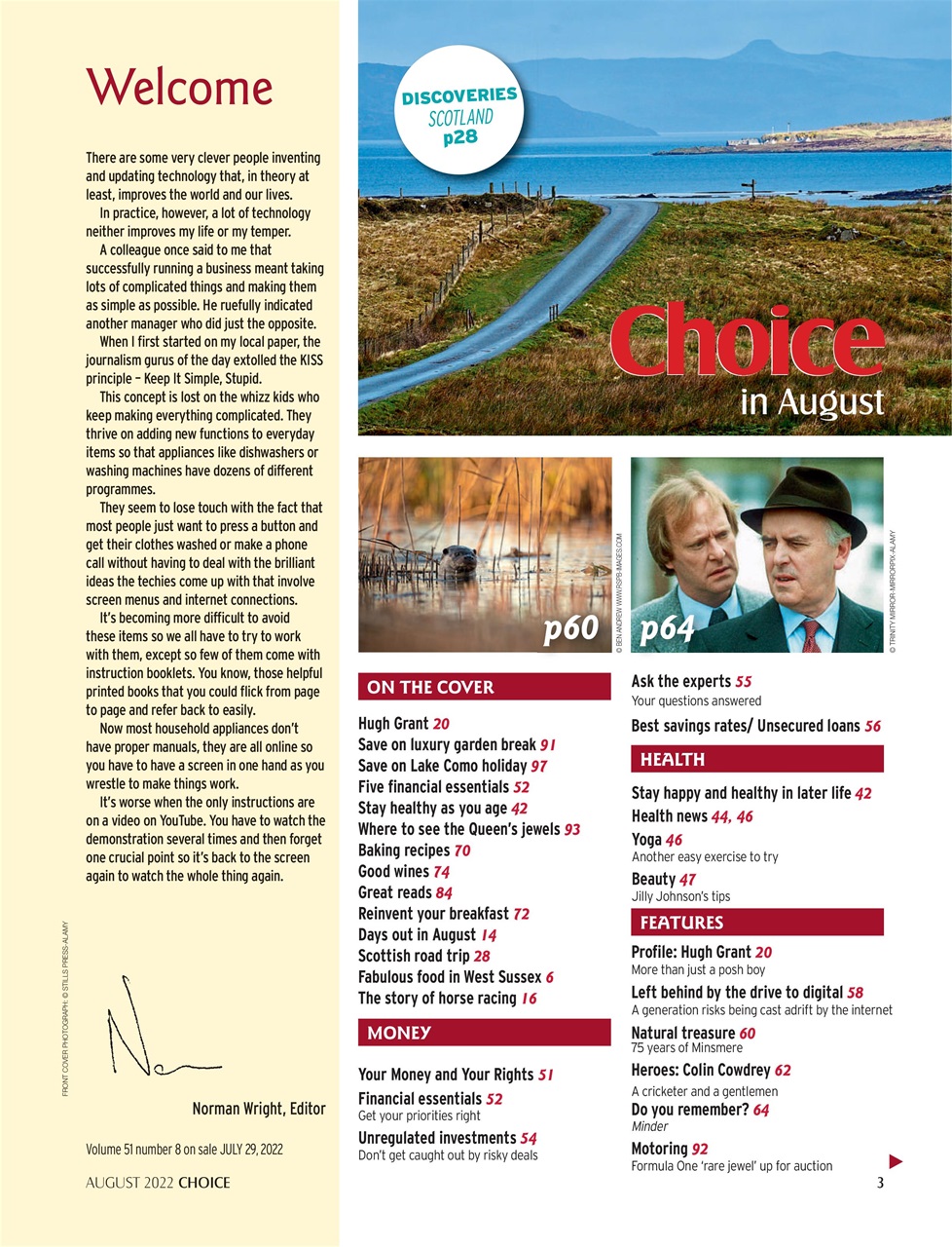 Choice Magazine Preview Pages