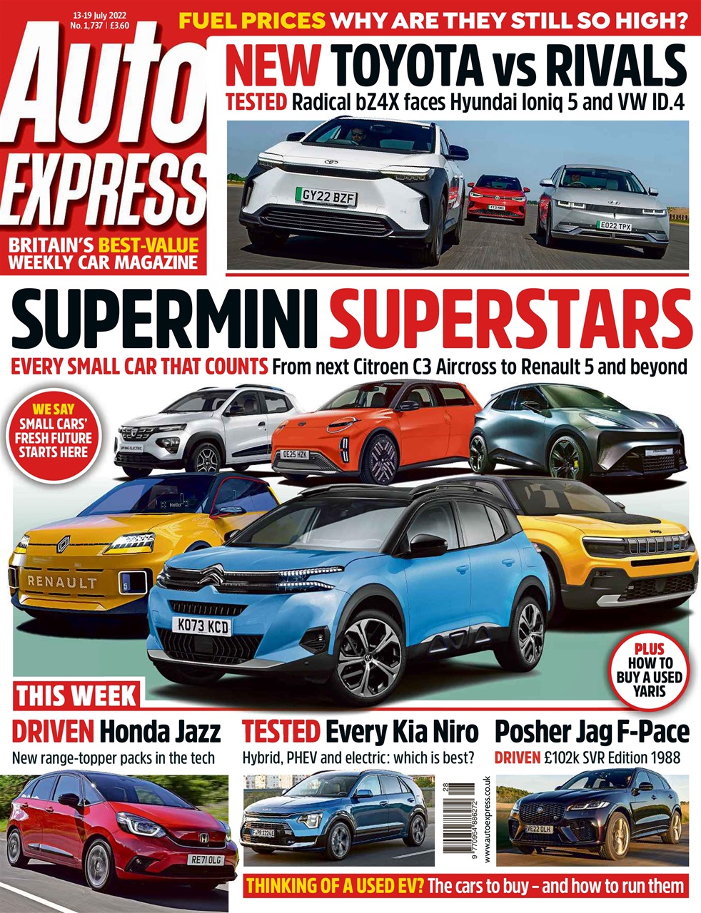 Auto Express Preview Pages