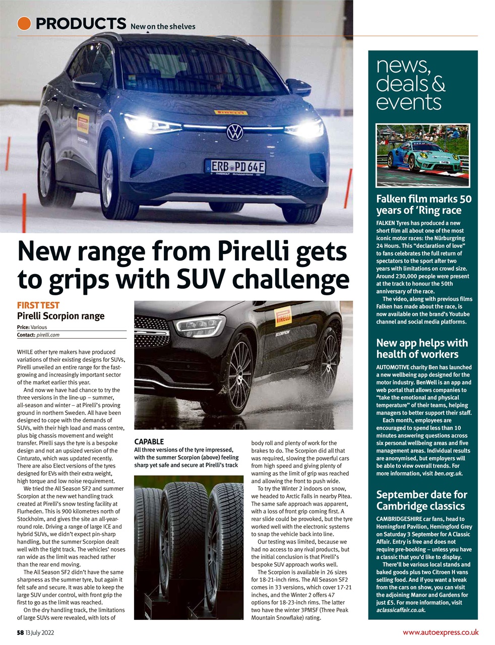 Auto Express Preview Pages