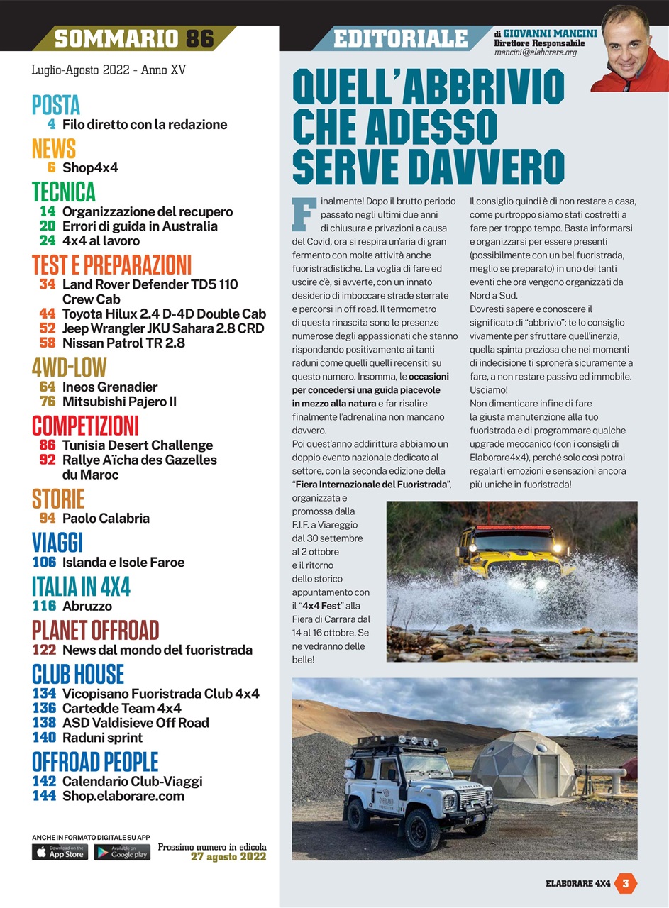 Elaborare 4x4 Preview Pages