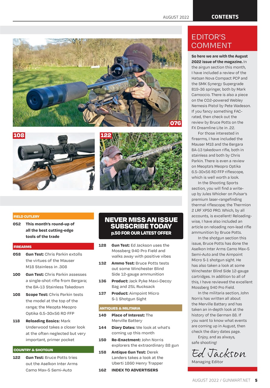 Gunmart Preview Pages