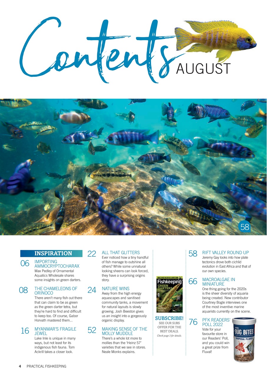 Practical Fishkeeping Preview Pages