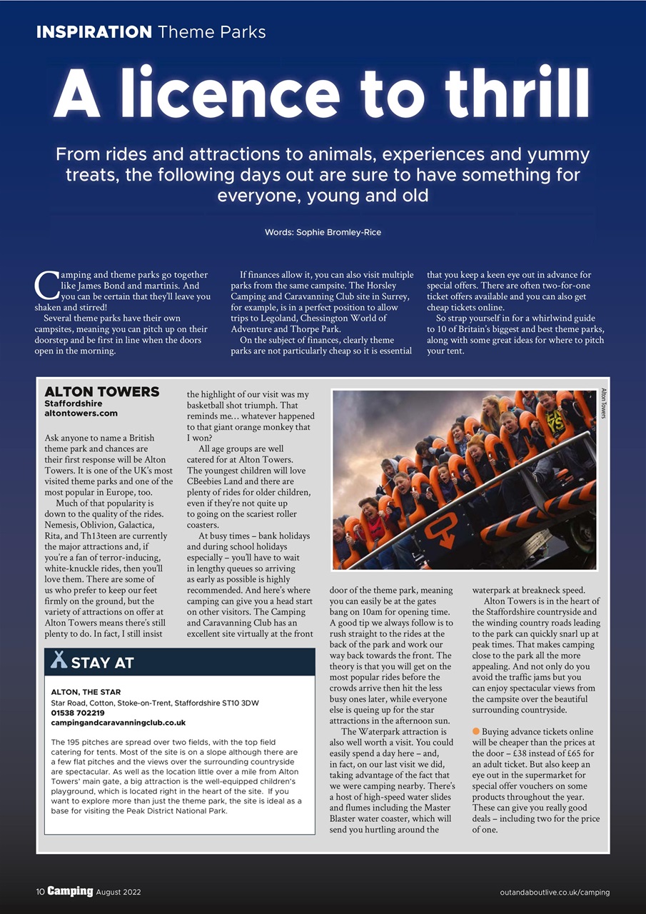 Camping Preview Pages