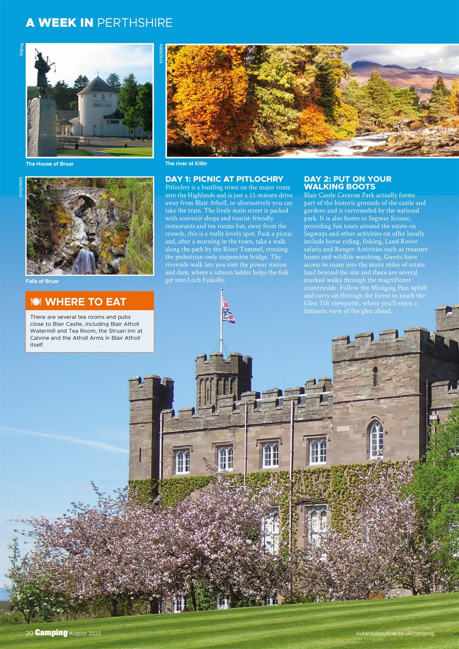 Camping Preview Pages