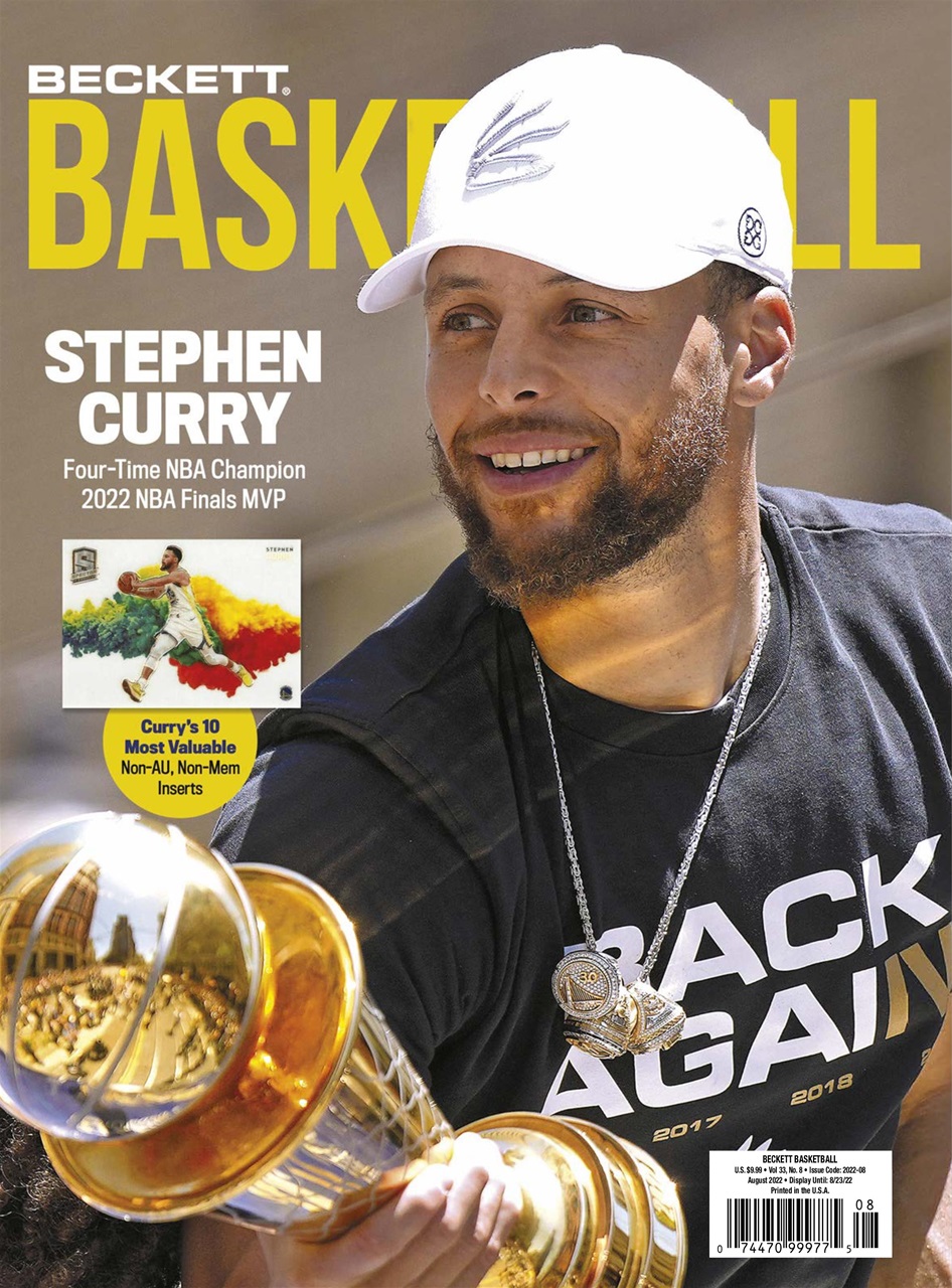 Beckett Basketball Magazine Preview Pages