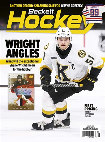 Beckett Hockey Magazine issue August 2022