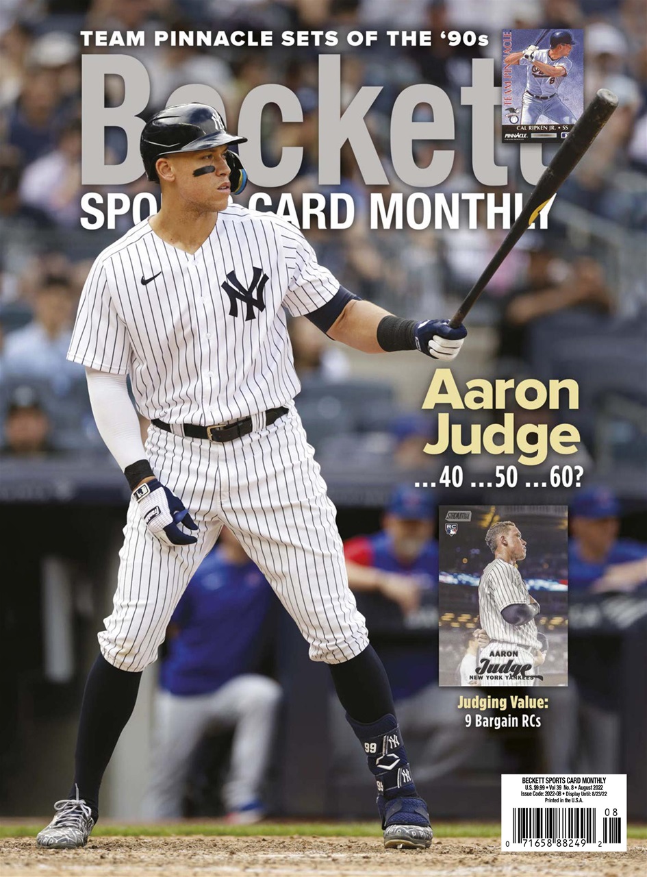 Sports Card Monthly Magazine Preview Pages