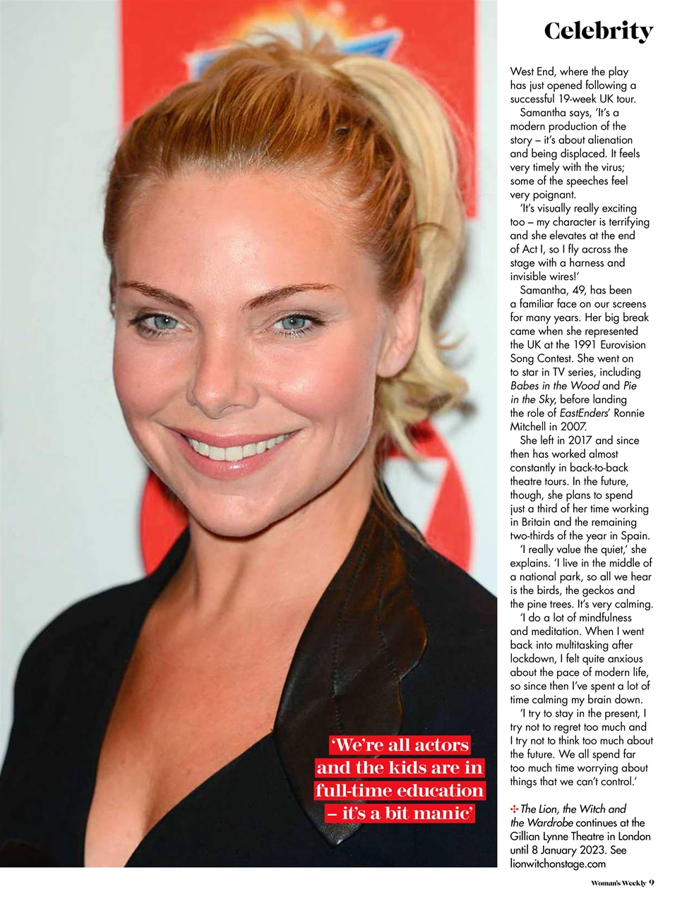 Woman's Weekly Preview Pages