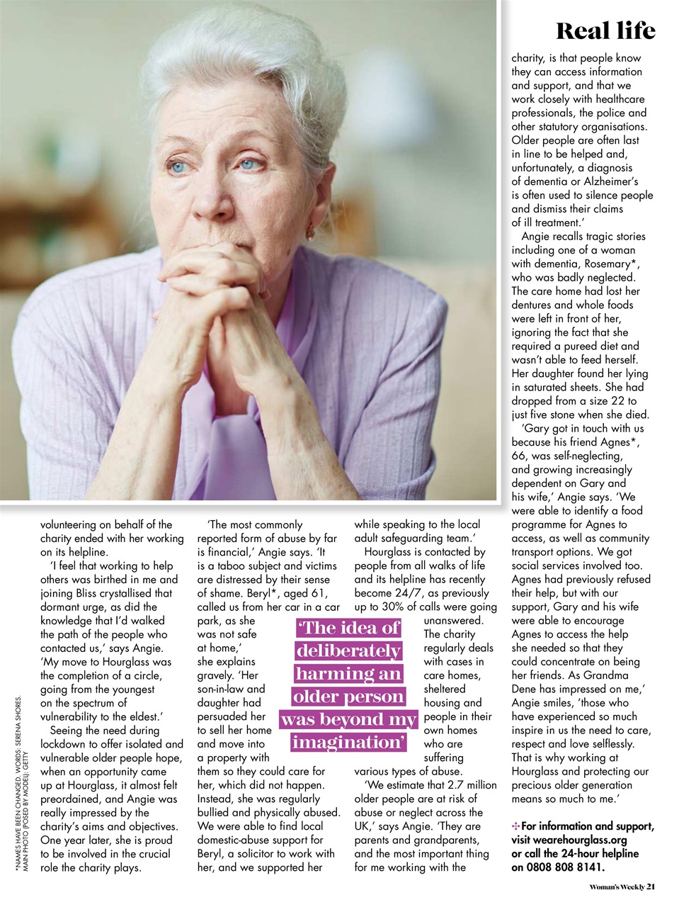 Woman's Weekly Preview Pages