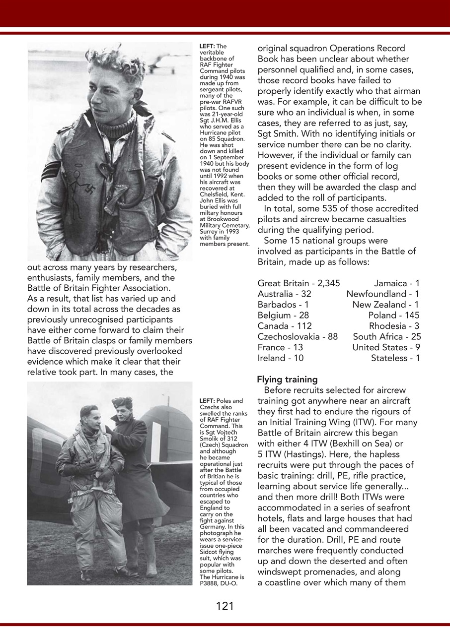 Battle of Britain – RAF Operations Manual Preview Pages