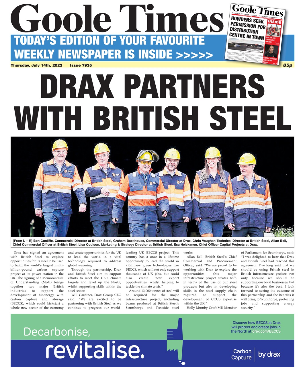 Goole Times Preview Pages