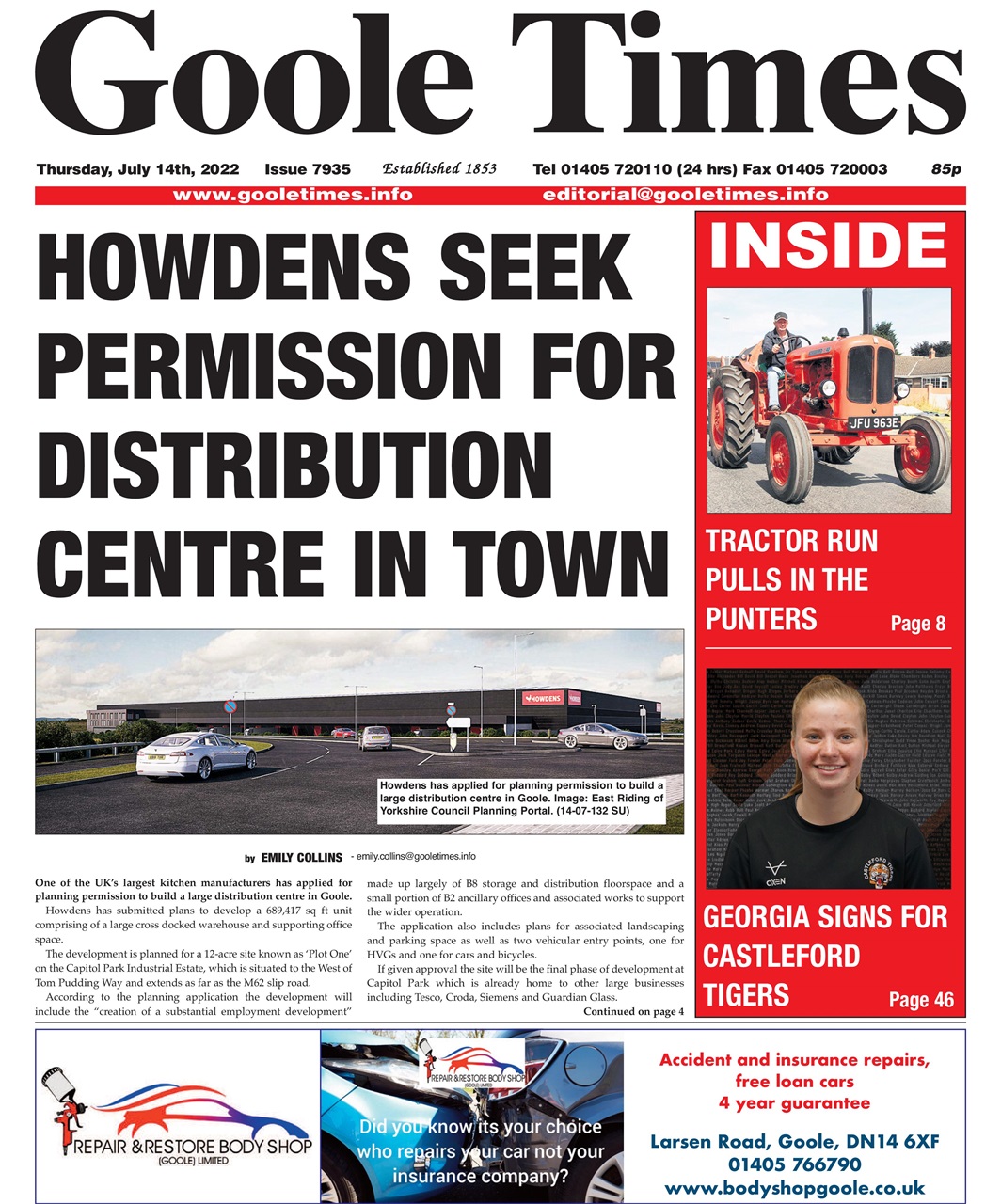 Goole Times Preview Pages