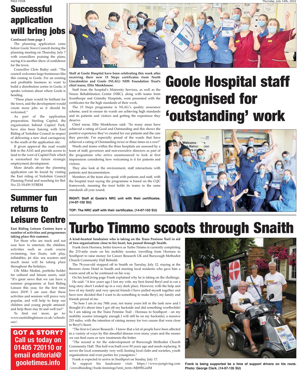 Goole Times Preview Pages