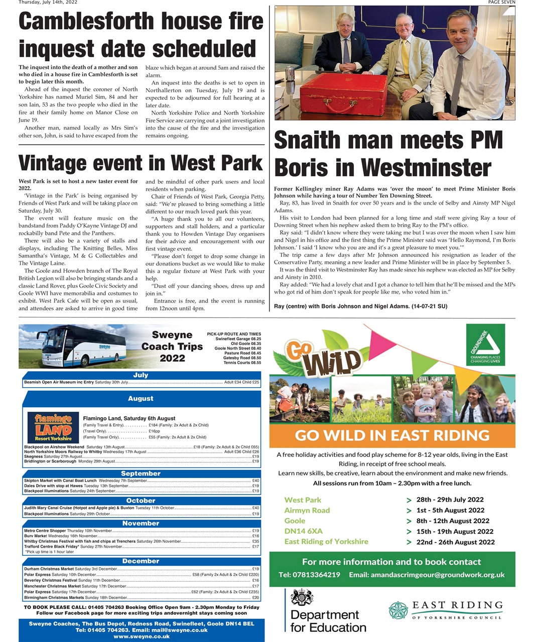 Goole Times Preview Pages