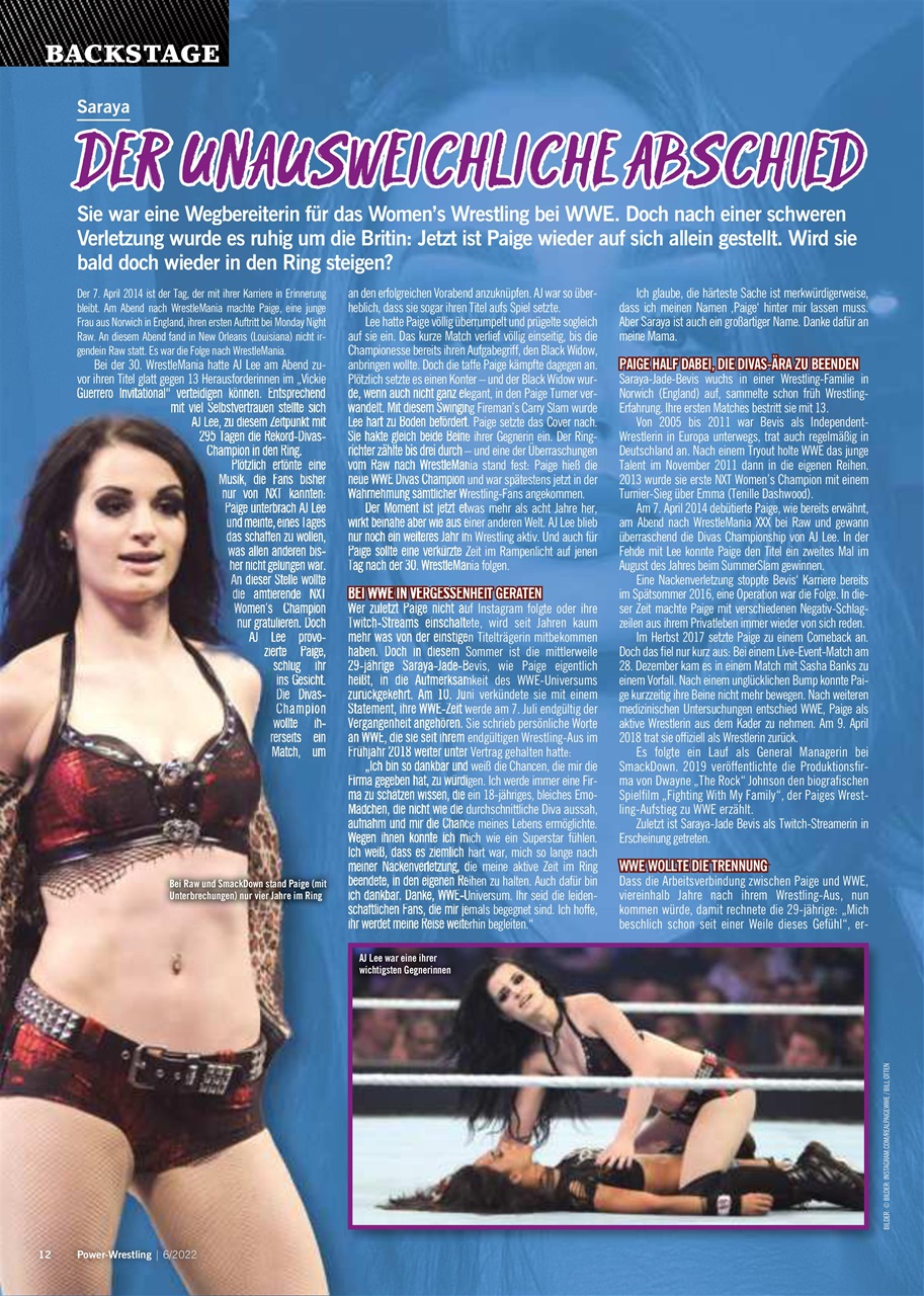 Power-Wrestling Preview Pages