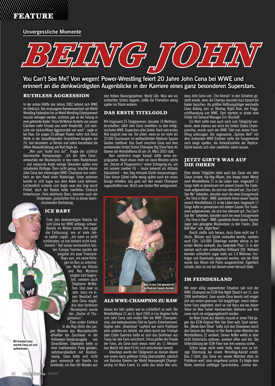Power-Wrestling Preview Pages