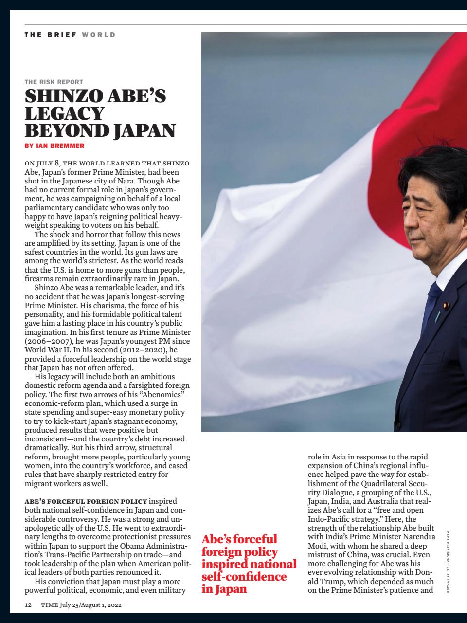 TIME Magazine Europe Preview Pages