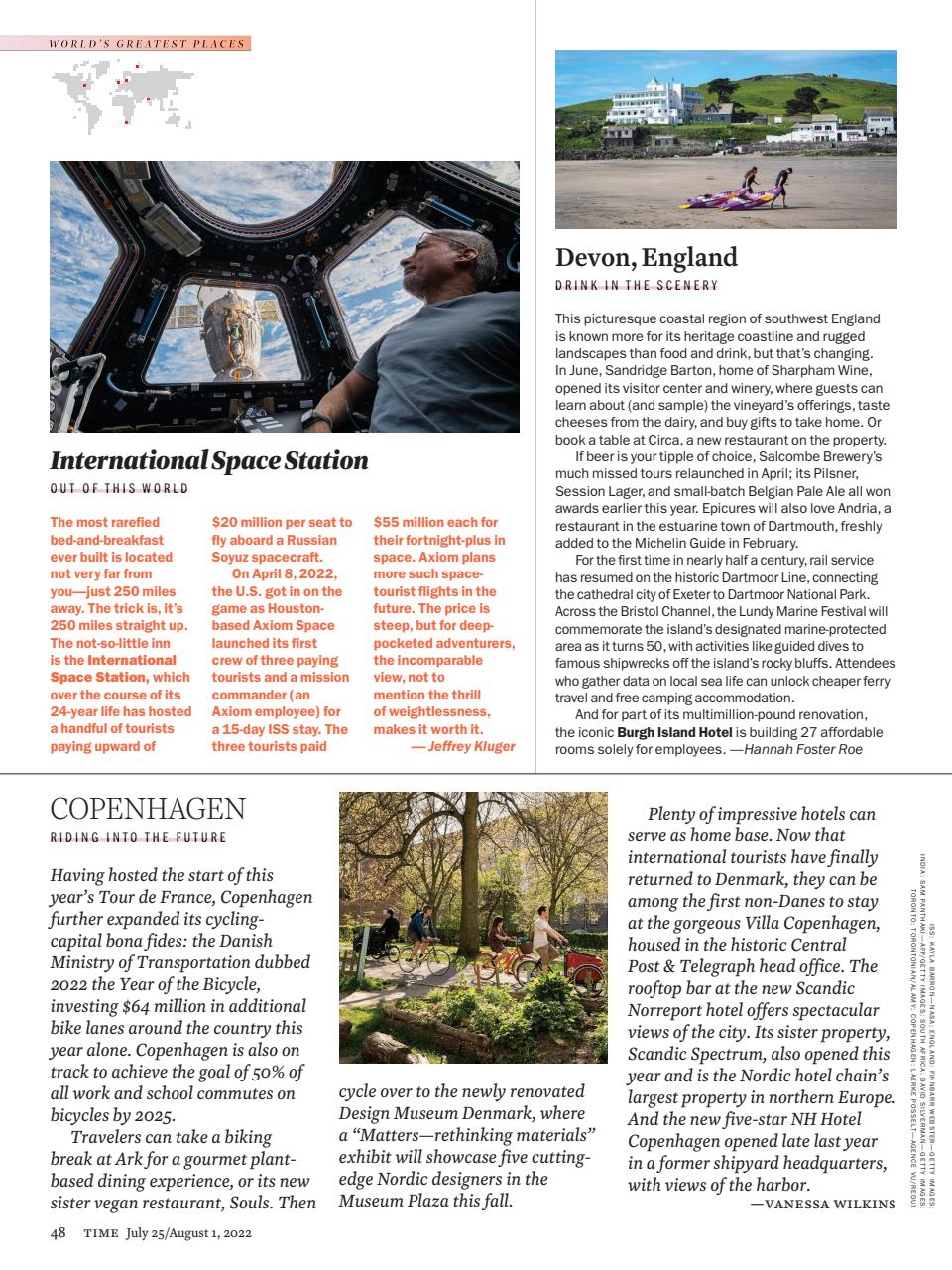 TIME Magazine Europe Preview Pages