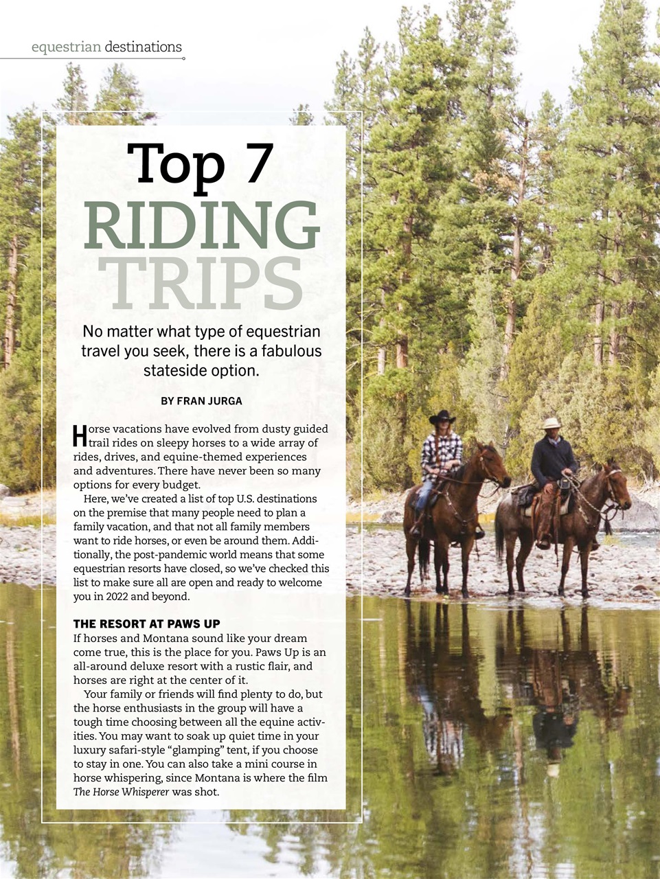 Horse Illustrated Magazine Preview Pages