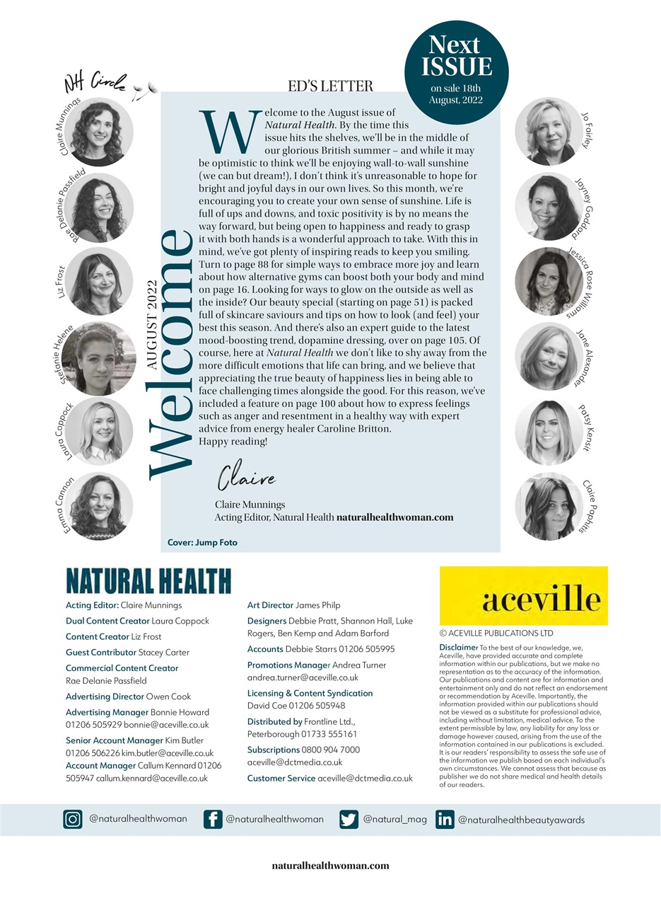 Natural Health Preview Pages